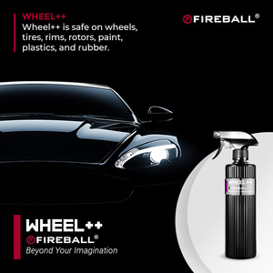 Limpiador de Ruedas Fireball Wheel ++ 500ml, Solución Desengrasante de Alto Rendimiento para Limpieza Profunda de Ruedas de Aleación/Pintadas/Revestidas - Product Image 4