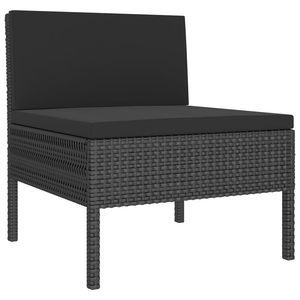 Ensemble de meubles de jardin noirs - Product Image 3