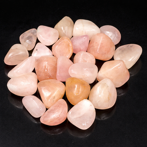 Piedras pulidas de morganita natural, cristal curativo de morganita rosa para Reiki, meditación, energía, venta al por mayor - Product Image 1