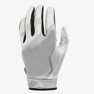 Guantes de Fútbol Americano de Cuero Resistentes a los Impactos, Control Mejorado, Tejido Transpirable, Superficie Antideslizante de Alta Adherencia, Ligeros - Product Image 2