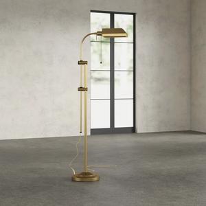 Lampadaire contemporain mince avec capteur tactile pour coin lecture et bureau - Product Image 4