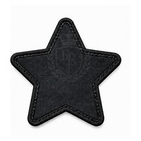 Dernières conceptions de patchs tissés, étiquettes en tissu avec logo personnalisé, accessoires de mode pour vêtements, patchs tissés