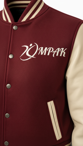 Professional Winter Varsity <b>Jacket</b> Hooded Unisex Front Logo Embroidery Patches Viral Street Style Oversized High School - Product Image 4