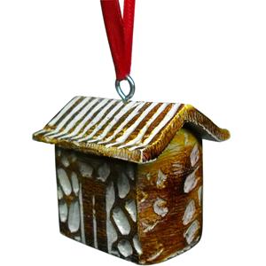 Venta al por mayor de artículos de alta calidad, decoración navideña colgante, producto estándar superior, nuevo diseño 2025, artesanía india, diseño de Metal - Product Image 2