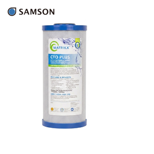 Filtre à charbon de coco haute densité pour la réduction de la chloramine, 10 pouces, installation facile DIY - Product Image 1