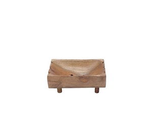 Wooden <b>Soap</b> Box Drain <b>Soap</b> Rack <b>Holder</b> Natural Acacia Wood Crafts with Manufacture wholesale Supplier In India - Product Image 1