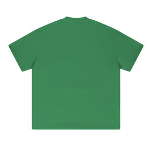 High Quality Streetwear Oversized Men's <b>T</b>-<b>Shirt</b> Front Logo Breathable <b>Polyester</b>/Cotton Casual Jersey in Custom Designs OEM - Product Image 2