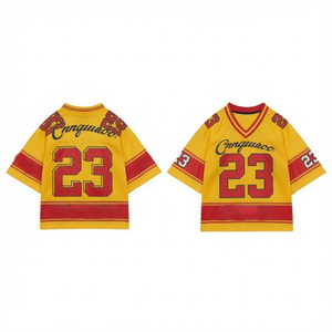 Jersey de Fútbol Americano de Alto Rendimiento, OEM, ODM, Logotipo Personalizado, Patrón de Bandera, Sublimación, Venta al Por Mayor, Marca Privada, Ropa Deportiva - Product Image 4