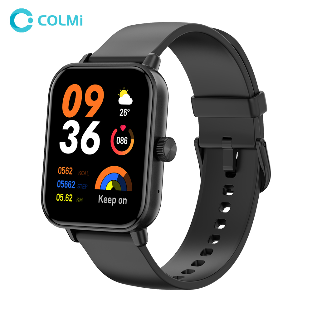 Colmi P81 Voice Calling Smart Watch Ultra 1.9 Inch Scherm 24H Gezondheidsmonitor 100 + Sportmodi 100 + Wijzerplaten Smartwatch