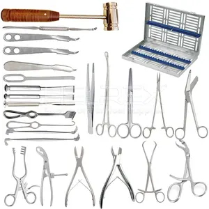 Basic Orthopedic Surgery Set of 25 Pcs Surgical Major Orthopedic High Quality instruments by HELREX