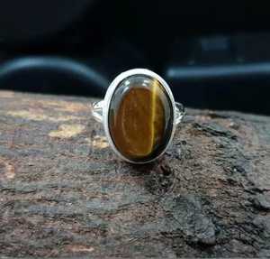 Natural <b>Tiger</b> <b>Eye</b> Gemstone <b>Ring</b> Genuine <b>Tiger</b> <b>Eye</b> Crystal <b>Ring</b> Handmade <b>Tiger</b> <b>Eye</b> Stone <b>Ring</b> Natural <b>Tiger</b> <b>Eye</b> Healing <b>Ring</b> Tige - Product Image 4