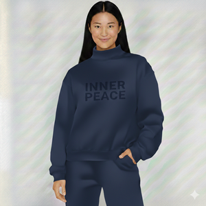 Fournisseur de vêtements d'hiver décontractés pour femmes, pull à col haut - Product Image 1