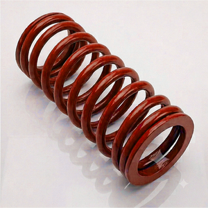 Muelle de compresión rojo Mollificio Bordignon 3S para carga pesada, diámetro de carcasa: 1 1/2, diámetro de varilla: 3/4 - Product Image 3