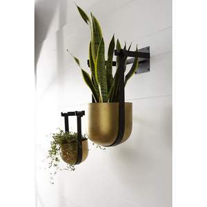 Jardinière suspendue en métal résistant aux intempéries, design tendance, pour aménagement paysager extérieur, pot décoratif pour fleurs - Product Image 6