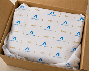 Wholesale Eco-Friendly <b>Waterproof</b> Disposable Double-Sided Custom Printed Tissue Paper Premium Quality Gift Packaging Branded - Product Image 4