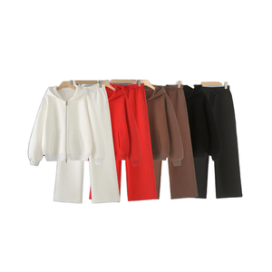 Sweat à capuche zippé unisexe surdimensionné en polaire d'hiver de haute qualité, 340g, anti-boulochage, anti-plis, personnalisable, lourd, vierge, pour broderie - Product Image 3