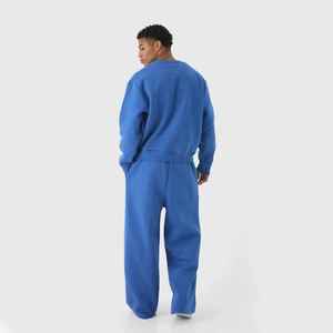 Nouveau Pantalon de jogging décontracté personnalisé 2026 pour homme, coupe large, en polyester épais, avec taille élastique, style droit - Product Image 4