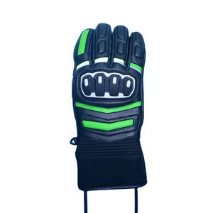 Guantes de Motocicleta de Cuero con Protección de Alta Calidad para Hombre, Guantes Deportivos de Cuero Acolchado - Product Image 5