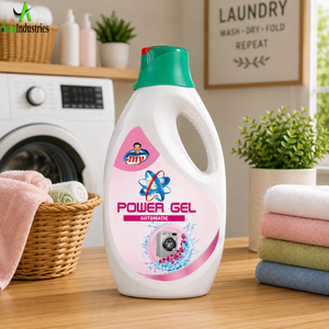 Detergente Líquido Automático Power Gel |   Limpiador de Ropa Ultra Shine Deep Cleaning, Solución de Lavado con Aroma Floral Fresco para el Cuidado de la Ropa - Product Image 2