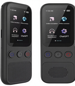 Dispositivo Traductor de Audio Bidireccional WiFi en Tiempo Real, Nuevo, Uso Instantáneo Sin Conexión para 138 Idiomas - Product Image 1