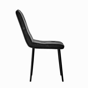 Set Moderno di 4 Sedie da Pranzo per Cucina e Sala da Pranzo con Seduta Imbottita e Gambe in Metallo per Casa - Product Image 6