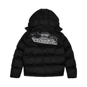 Chaqueta Acolchada Bordada de Invierno para Niños, Estilo Urbano, Fabricación OEM/ODM, Personalizada, Impermeable, Transpirable, 100% Poliéster, Unisex - Product Image 2