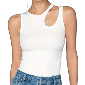 Débardeurs longs pour femmes en spandex/coton à séchage rapide pour les soirées en boîte de nuit et la plage, fabriqués au Bangladesh - Product Image 1