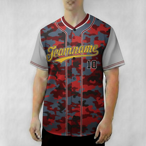 Vente flash - Vêtements de sport authentiques - Maillot d'équipe personnalisé pour hommes - Maillot de baseball - Product Image 1