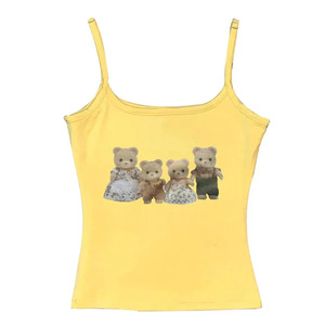 Camiseta sin mangas informal y elegante de primera calidad con tela elástica transpirable y estilo moderno para el día a día para mujer - Product Image 1