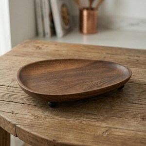 Handmade Wooden Food Serving <b>Platter</b> for Appetizer Cheese Fruit and Snacks - Product Image 1