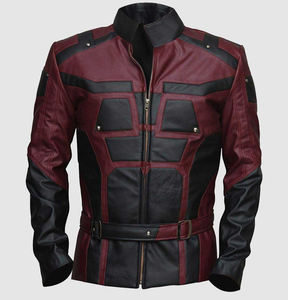 แจ็คเก็ตหนังแท้คุณภาพพรีเมียมยอดนิยม ดีไซน์พิเศษ แฟชั่นคุณภาพสูงสำหรับผู้ชาย - Product Image 1