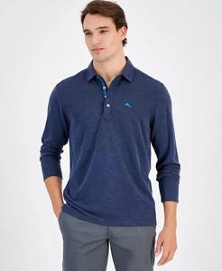 Polo uomo dorate Sands a maniche lunghe | Tommy Bahama - Product Image 1