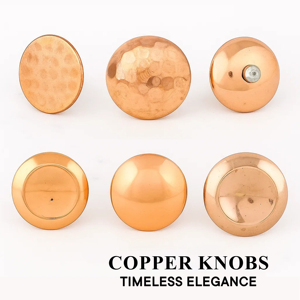 Wholesale Luxury <b>Copper</b> Cabinet Knob <b>Copper</b> Mushroom Farmhouse Cupboard Knobs Furniture <b>Handles</b> & Knobs - Product Image 4