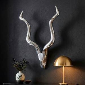 80x10x110cm Modern Antelope Head Tabletop Sculpture Artistic Animal <b>Decor</b> Eco-Friendly Durable for Living Room Handmade - Product Image 2