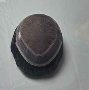 Peluca de Cabello Humano Remy para Hombre, Modelo Australia, con Sistema Capilar de Prótesis - Product Image 3