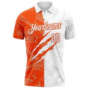 Camiseta Polo Deportiva Personalizada, Fabricante OEM, Impresión por Sublimación, Absorbe la Humedad, Ropa Deportiva de Verano - Product Image 2
