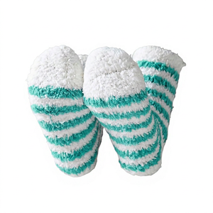 Striped Spandex Cuff Sports <b>Lounge</b> Crew <b>Socks</b> Standard Knitted Sweat-Absorbent Autumn Casual for Adults Tennis Workouts - Product Image 2