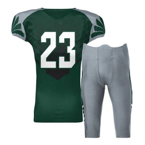 New Custom Style American Football Jerseys and Pant Full Set Custom Design Quick Dry American Football Uniform Sets - Product Image 2