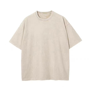 Fabricante y Proveedor Global de Camisetas de Algodón Estampadas Oversize con Lavado Ácido Estilo Vintage, Personalizadas OEM ODM, para Moda Urbana Premium - Product Image 1