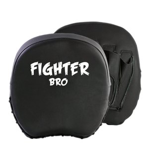 Boxing Focus Pads Top Ranking Market Punch Mitts Kickboxing Training Hook And Jab Pad Synthetic Leather Export Custom Size - Product Image 2