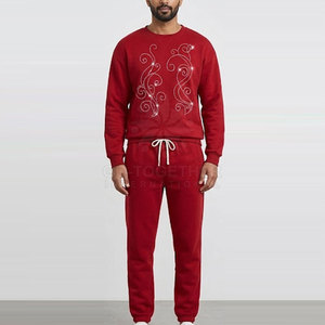 Ensemble de survêtement pour homme avec strass, vêtements décontractés pour un confort quotidien et un style streetwear moderne - Product Image 2