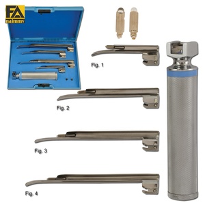 Ensemble de laryngoscopes pédiatriques, laryngoscopes chirurgicaux, instruments de haute qualité, personnalisation des logos possibles - Product Image 1
