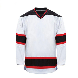 Maillots de hockey sur glace sublimés pas chers, personnalisables avec logo, uniformes à lacets, vêtements de sport, maillots de hockey - Product Image 1