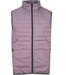 Chaleco Acolchado Reversible Personalizado para Exteriores, Resistente al Viento, con Bolsillo Frontal Tipo Canguro, Exterior de Poliéster, Ropa de Invierno para Hombre - Product Image 5