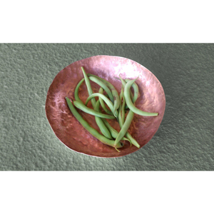 Tazón para Mezclar de Alta Calidad, Tazón Grande de Cobre Martillado para Servir Alimentos y Frutas, Utensilios de Cocina, Forma Redonda, Cobre - Product Image 1