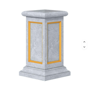 Nouveau design de pilier romain en plastique ABS, léger, blanc, pré-moulé, qualité AA, marque Renfa, pour la construction - Product Image 4