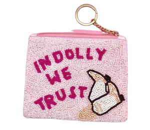 Customize Handmade Classic Bead Embroidery Coin <b>Purse</b> Cartoon Pattern Pouch Multi Colors Glass Bead Wallet <b>Key</b> Ring Zipper Bag - Product Image 4