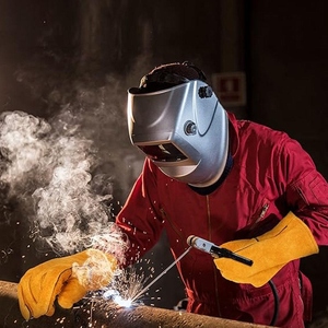 Gants de soudure en cuir de vachette résistants à la chaleur, à l'abrasion et au feu, pour la forge, l'entrepôt et les opérations de lutte contre les incendies - Product Image 5