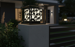 Lampe de poteau décorative de haute qualité, anti-rouille, avec revêtement en poudre, AC 200V, pour villa de luxe, hôtel, jardin - Product Image 5