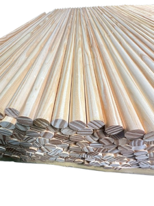 Manche de rechange en bois de pin pour râteau à feuilles et râteau à gazon, longueur 1200-1500 mm, fabriqué à Taïwan - Product Image 5